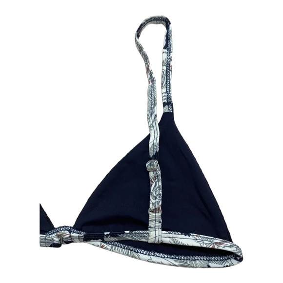 Tavik Zepplin Slinky Rib Bikini Swim Top in Evening Blue Size L NWT - Picture 7 of 8